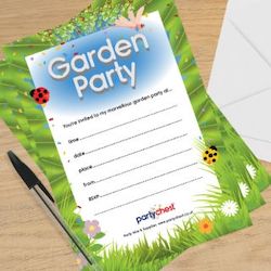 Garden Games Hire - Invitations
