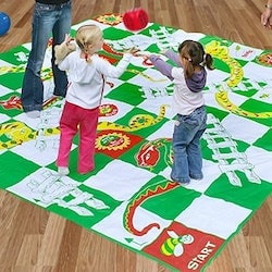 Giant Games Hire - Giant Snakes and Ladders