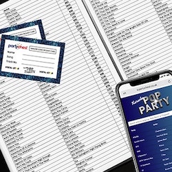 Karaoke Party - Song List Books