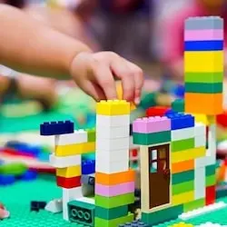 Lego Party Hire - Building with Lego