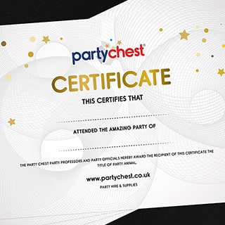 Retro Gaming Party - Certificates