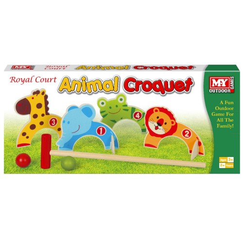 Animal Croquet Set