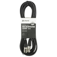 Chord Citronix XLR Female to XLR Male Cable (6m)