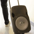 QTX PAL10 Portable PA Speaker with LED FX & Mic