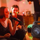 QTX Portable Bluetooth Party Speaker & Microphone