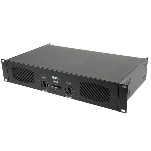 QTX Q600 Power Amplifier (2 x 300W)