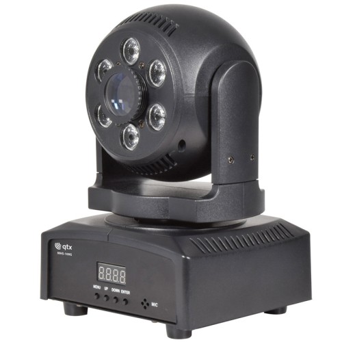 QTX Spot-Wash LED Moving Head with GOBOs