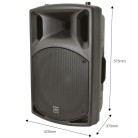 QTX QX Series 15" Passive Speaker Cabinets