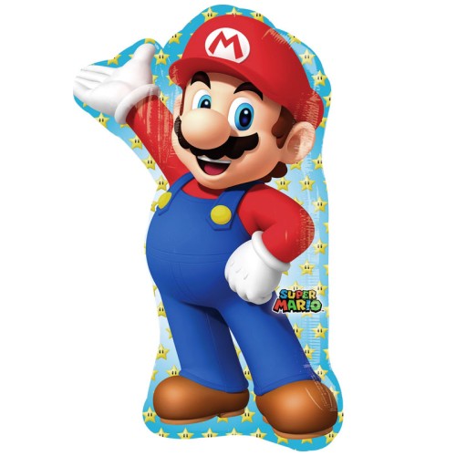 Super Mario 33" Supershape Foil Balloon