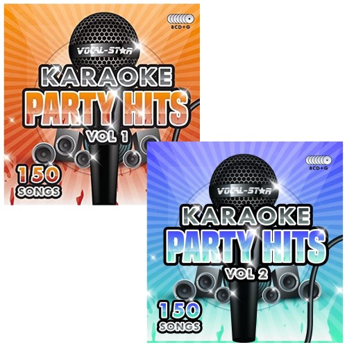 Vocal-Star Karaoke Hits Vol 1 & 2 (300 Songs)
