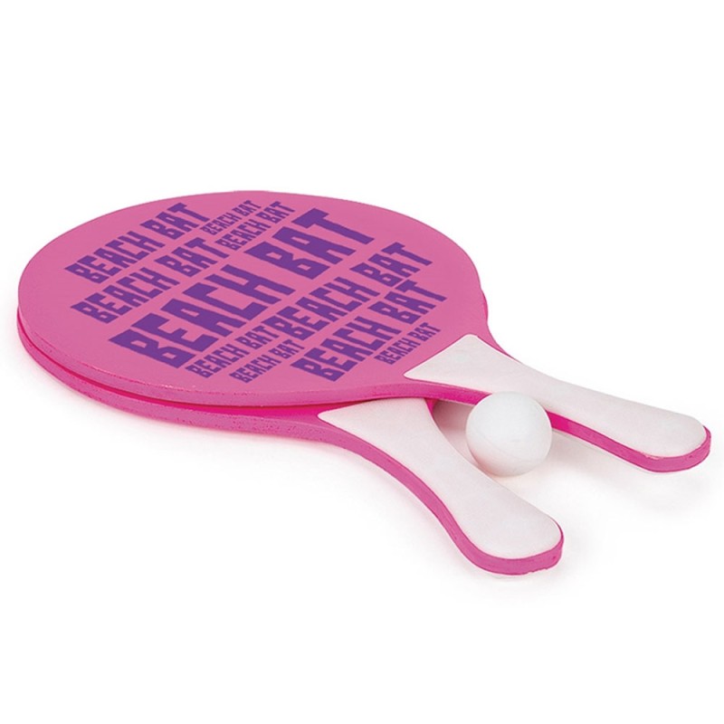 Buy Wooden Paddle Bat Set (Pink) | Party Chest