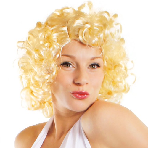 1950s Blonde Hollywood Starlet Wig