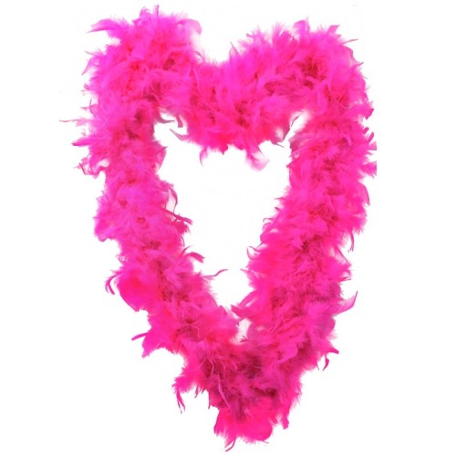 65g Feather Boa (Hot Pink)