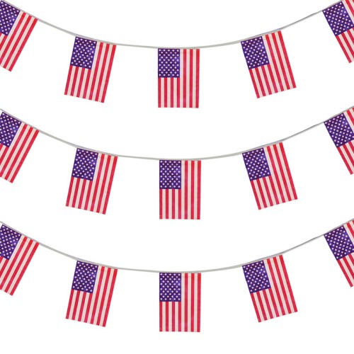 USA American Flag Bunting (10m)