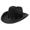 Black Star Studded Cowboy Hat