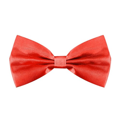 Bow Tie (Red Satin)