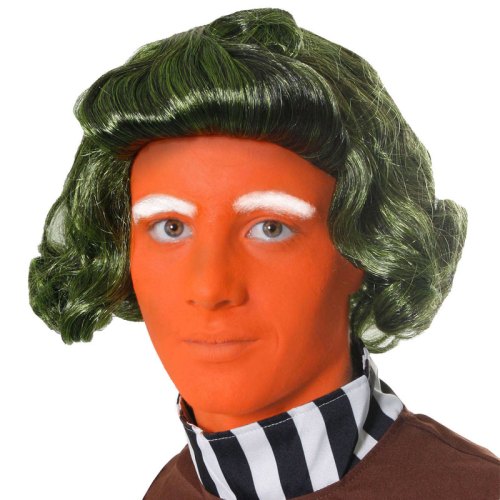 Chocolate Factory Worker Wig (Adult)