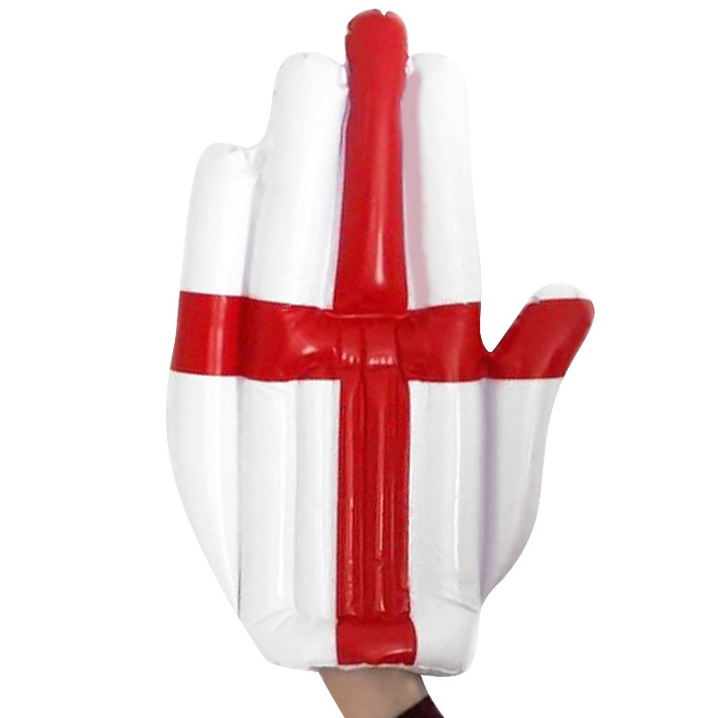 ST GEORGE ENGLAND INFLATABLE CHEERING HANDS 