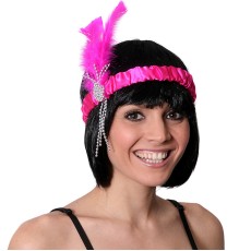 Flapper Headband (Pink)