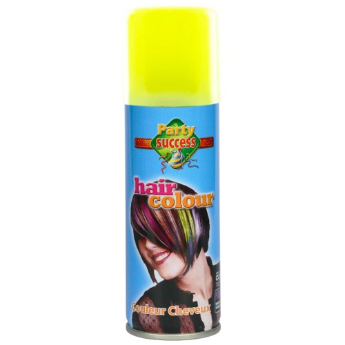 Fluorescent Yellow Temporary Hair Colour Spray (125ml)
