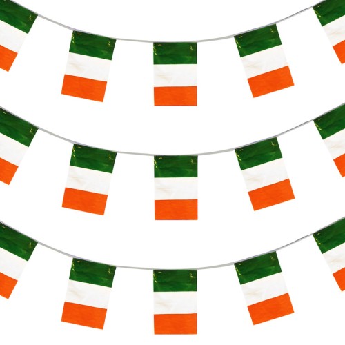 Ireland Flag Bunting (10m)