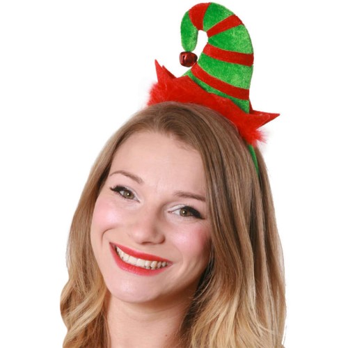 Mini Elf Hat on Headband