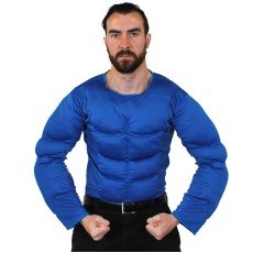 Muscle Chest (Blue, Adults)