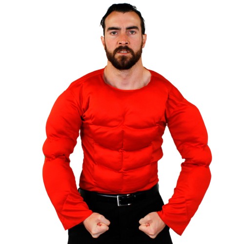 Muscle Chest (Red, Adults)