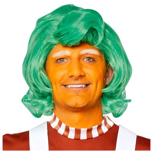 Official Willy Wonka's Chocolate Factory Oompa Loompa Wig (Adults)