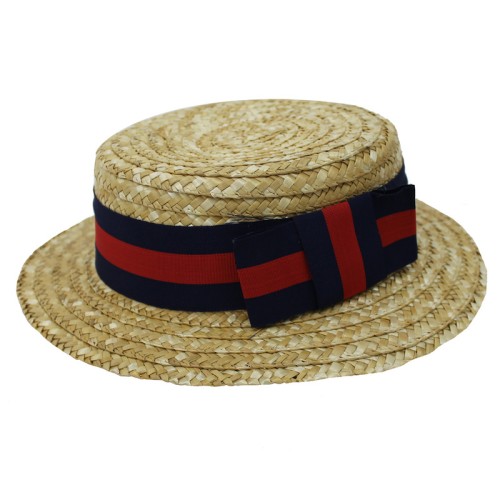 Straw Boater Hat (Adults)