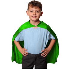 Superhero Cape (Green, Kids)
