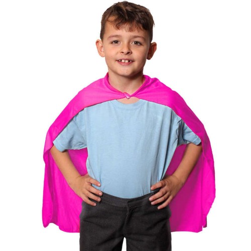 Superhero Cape (Pink, Kids)
