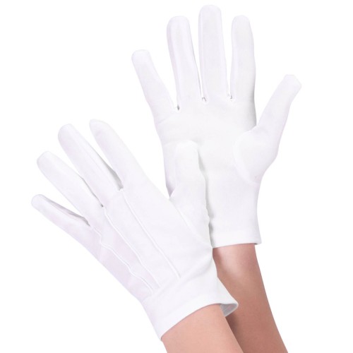 White Gloves Fancy Dress (Adults)