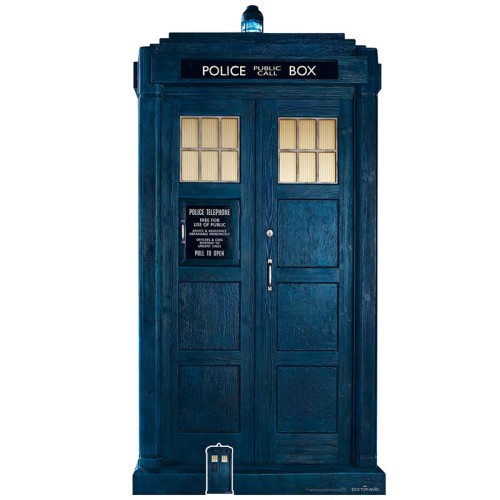 Doctor Who The Tardis Life-size Cardboard Cutout