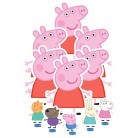 Peppa Pig Party Table Top Cutouts