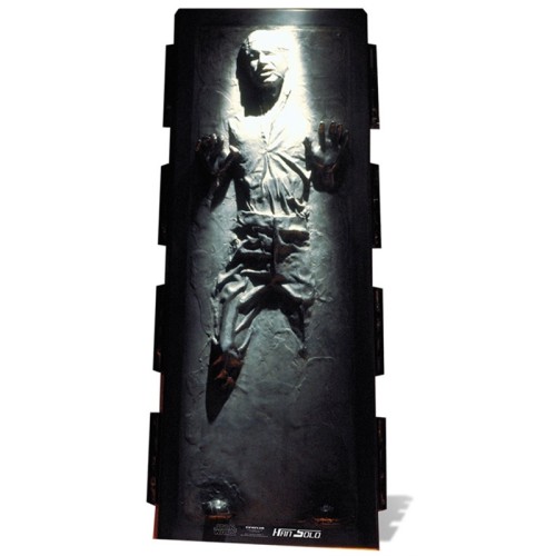 Star Wars Han Solo Frozen in Carbonite Life-size Cardboard Cutout