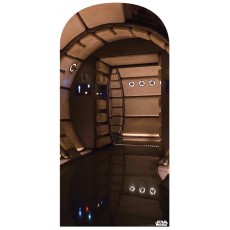 Star Wars Millennium Falcon Corridor Background Cardboard Cutout
