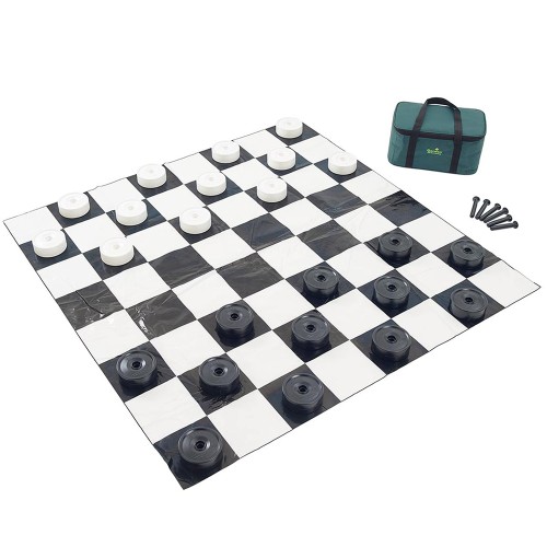 Giant Draughts Set Hire