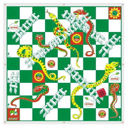 Giant Snakes and Ladders (3m x 3m) Hire