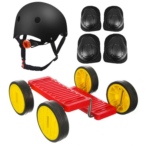 Pedal Go Hire with Helmet with Elbow & Knee Pads (x4 Sets)