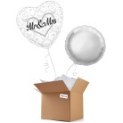 Heart Shaped Mr & Mrs 18" Foil Balloon