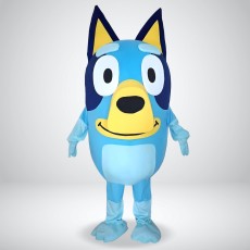 Blue Dog Mascot Hire