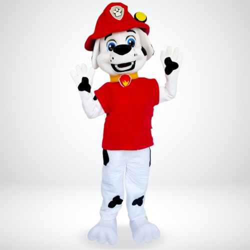 Paw Dog Fire Mascot Hire