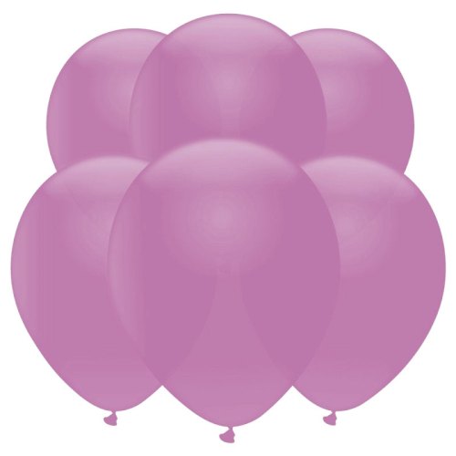 Lilac Latex Balloons (6 Pack)