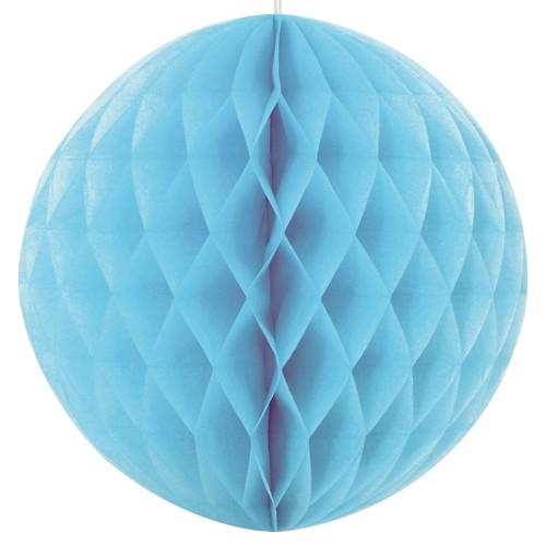 8" Powder Blue Honeycomb Ball