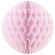 8" Lovely Pink Honeycomb Ball