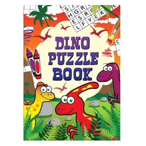 A6 Dino Puzzle Book (x8)