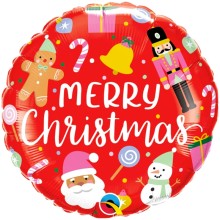 All Things Christmas 18" Round Foil Balloon