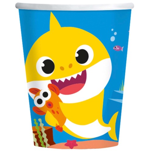 Baby Shark Paper Cups (8 Pack)