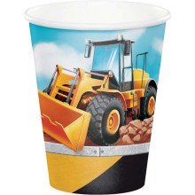 Big Dig Construction Paper Cups (8 Pack)